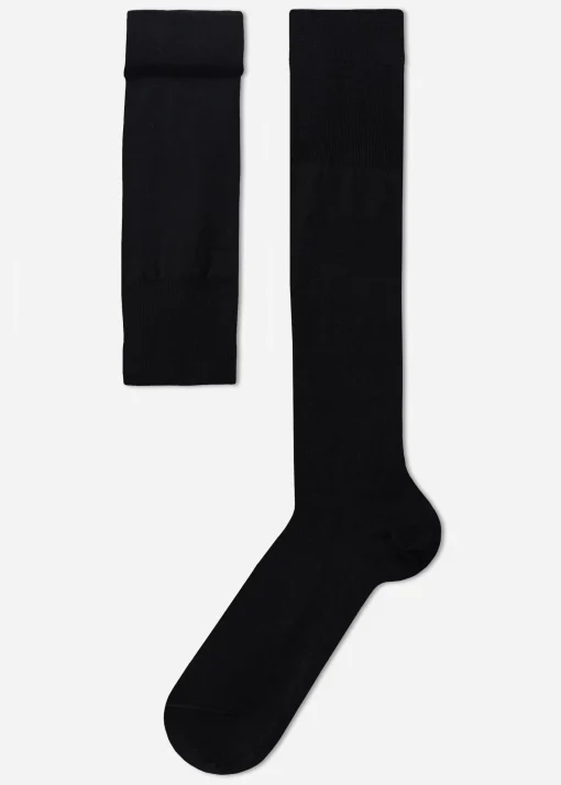 Calcetines Largos de Hombre con Cashmere