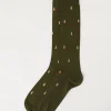 Calcetines Largos Estampado Integral de Hombre