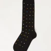 Calcetines Largos Estampado Integral de Hombre