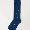 Calcetines Largos Estampado Integral de Hombre