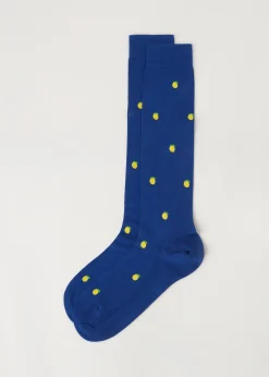 Calcetines Largos Estampado Integral de Hombre
