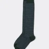 Calcetines Largos Rayas Hombre