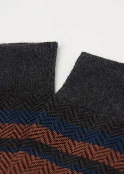 Calcetines Largos Rayas Hombre