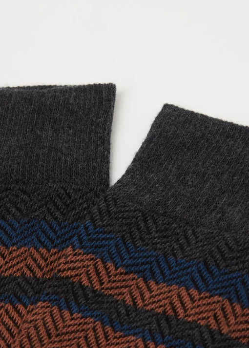 Calcetines Largos Rayas Hombre