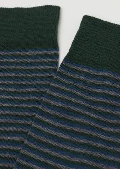 Calcetines Largos Rayas Hombre