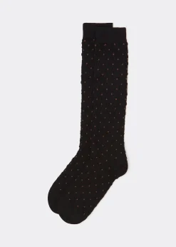 Calcetines Largos Rombos Hombre