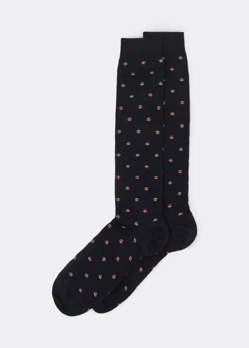 Calcetines Largos Topos Hombre