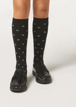 Calcetines Largos Topos Niños