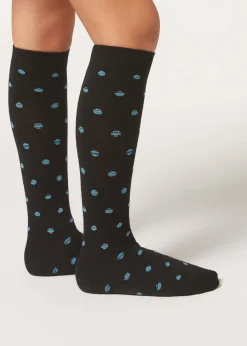 Calcetines Largos Topos Niños