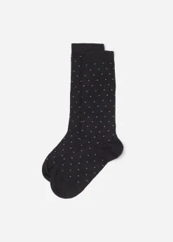 Calcetines Largos Topos Purpurina Niños