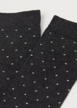Calcetines Largos Topos Purpurina Niños