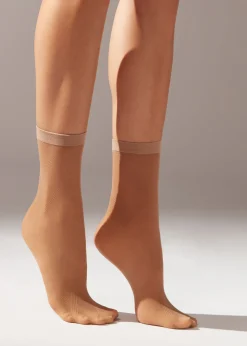 Calcetines Lycra Efecto Red