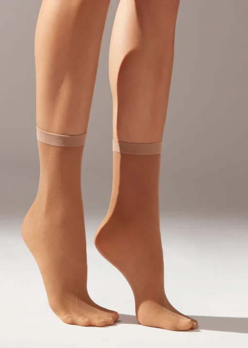 Calcetines Lycra Efecto Red