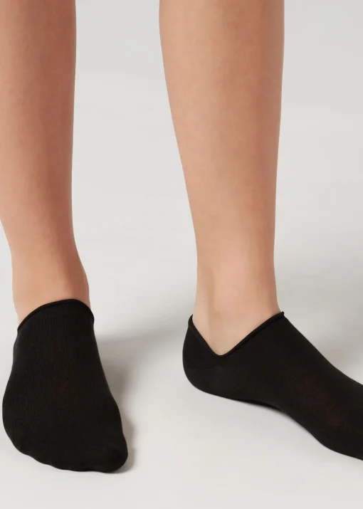 Calcetines Tobilleros Unisex De Algodón