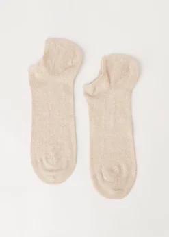Calcetines Tobilleros Unisex de Algodón y Lino