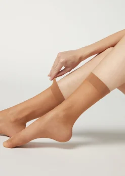 Calcetines Transparentes 3/4 20 deniers