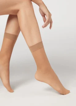Calcetines Transparentes 3/4 20 deniers