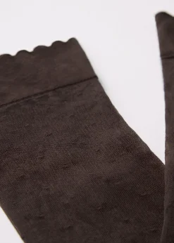 Calcetín Ejecutivo Media Estampado Por La Rodilla