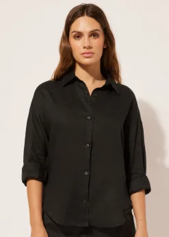 Camisa Corta de Lino