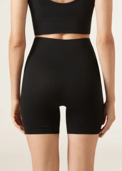 Legging Ciclista De Canalé Fino