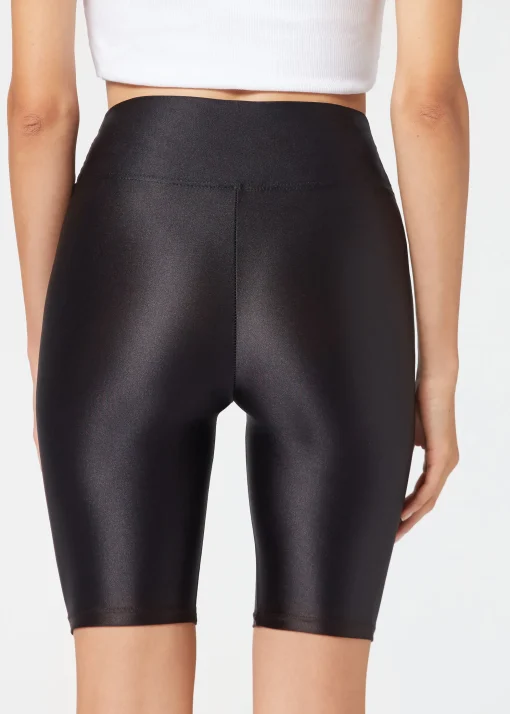 Legging Ciclista Tejido Brillante