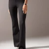 Legging Flare Efecto Tacto Neopreno