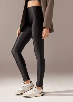Legging  Tejido Súper Brillante