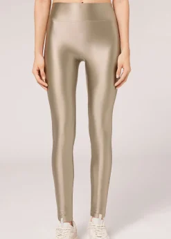 Legging  Tejido Súper Brillante