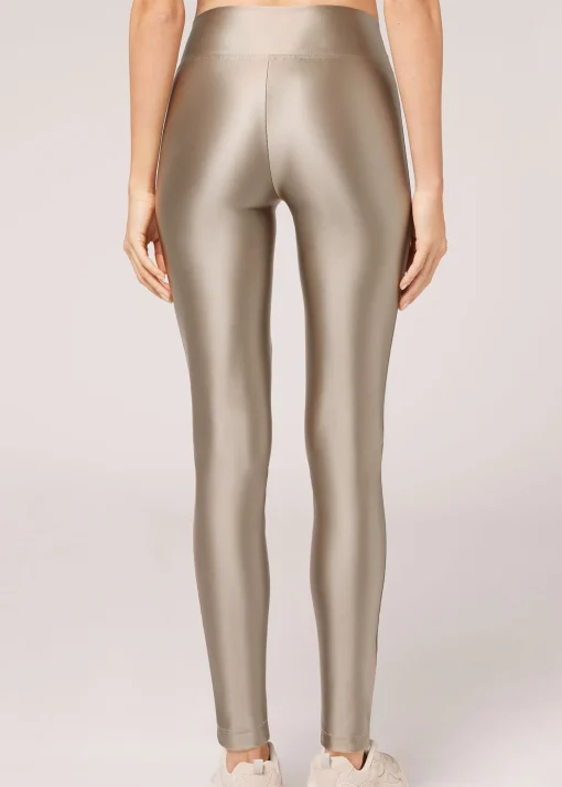Legging  Tejido Súper Brillante