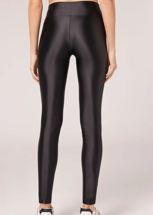 Legging  Tejido Súper Brillante