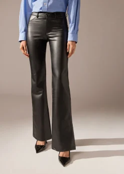 Leggings Acampanados Térmicos Encerados