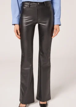 Leggings Acampanados Térmicos Encerados