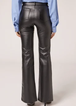 Leggings Acampanados Térmicos Encerados
