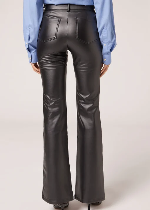 Leggings Acampanados Térmicos Encerados