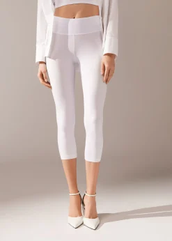 Leggings Capri De Algodón Ligero