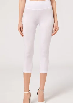 Leggings Capri De Algodón Ligero
