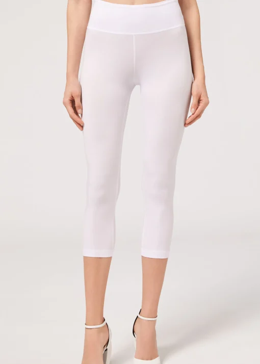Leggings Capri De Algodón Ligero