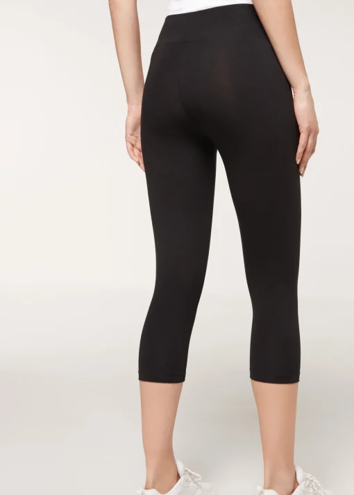 Leggings Capri De Algodón Ligero