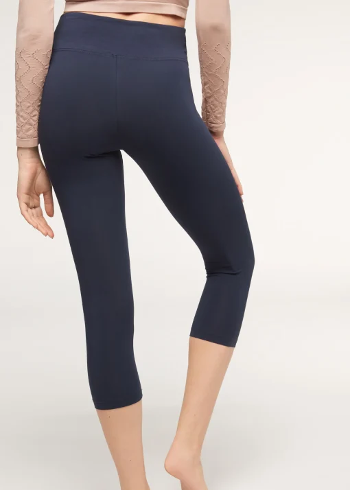 Leggings Capri De Algodón Ligero