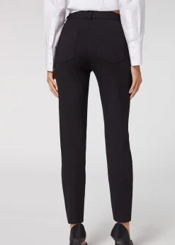 Leggings Cinco Bolsillos Punto Milano