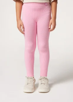 Leggings de Canalé sin Costuras de Niña