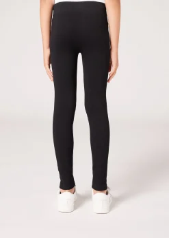 Leggings de Canalé sin Costuras de Niña