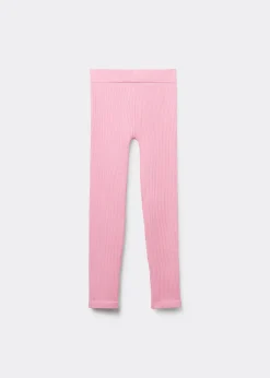 Leggings de Canalé sin Costuras de Niña