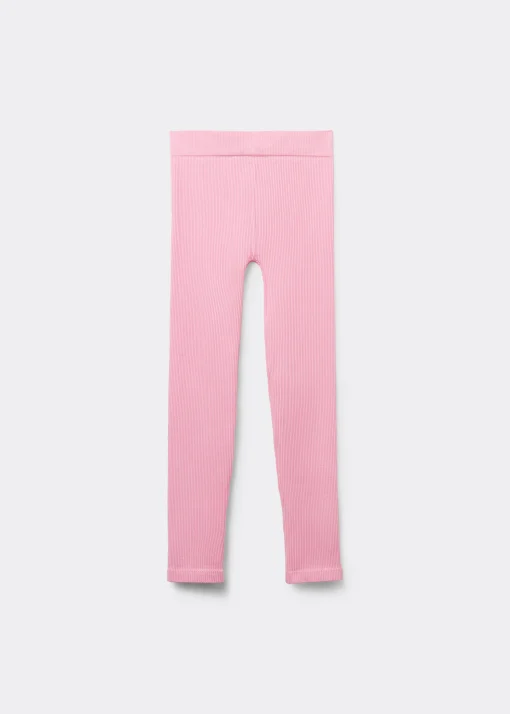 Leggings de Canalé sin Costuras de Niña