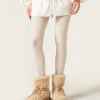 Leggings De Canalé Con Cashmere