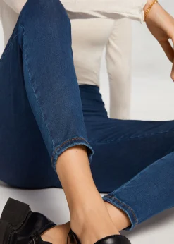 Leggings de Denim Skinny de Cintura Alta
