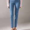 Leggings de Denim Skinny de Cintura Alta