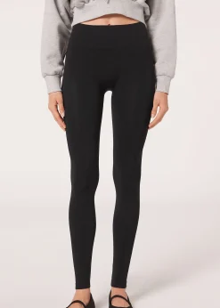 Leggings De Microfibra Ultratupidos