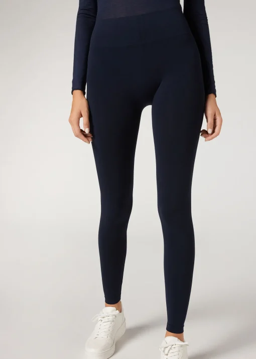 Leggings De Microfibra Ultratupidos