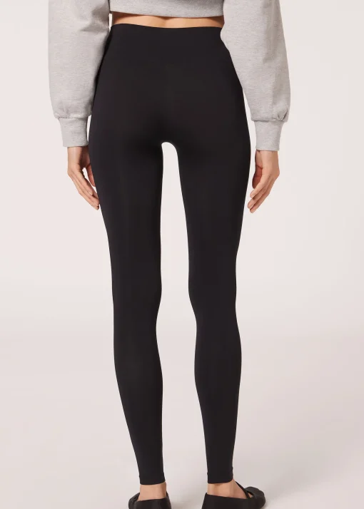 Leggings De Microfibra Ultratupidos